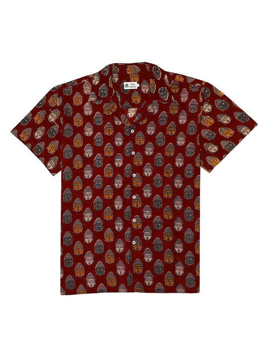 Sunday Metro Camp Shirt - Kalamkari