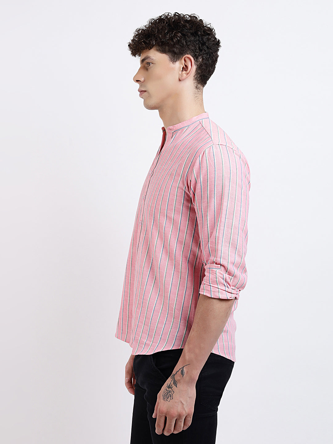 Bandra Afternoons Regular Fit Shirt - Murshidabad Handwoven Cotton
