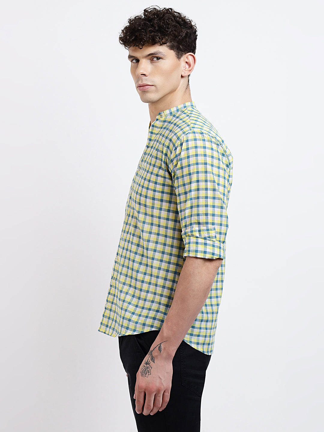 Backwater Strolls Regular Fit Shirt - Madras Checks