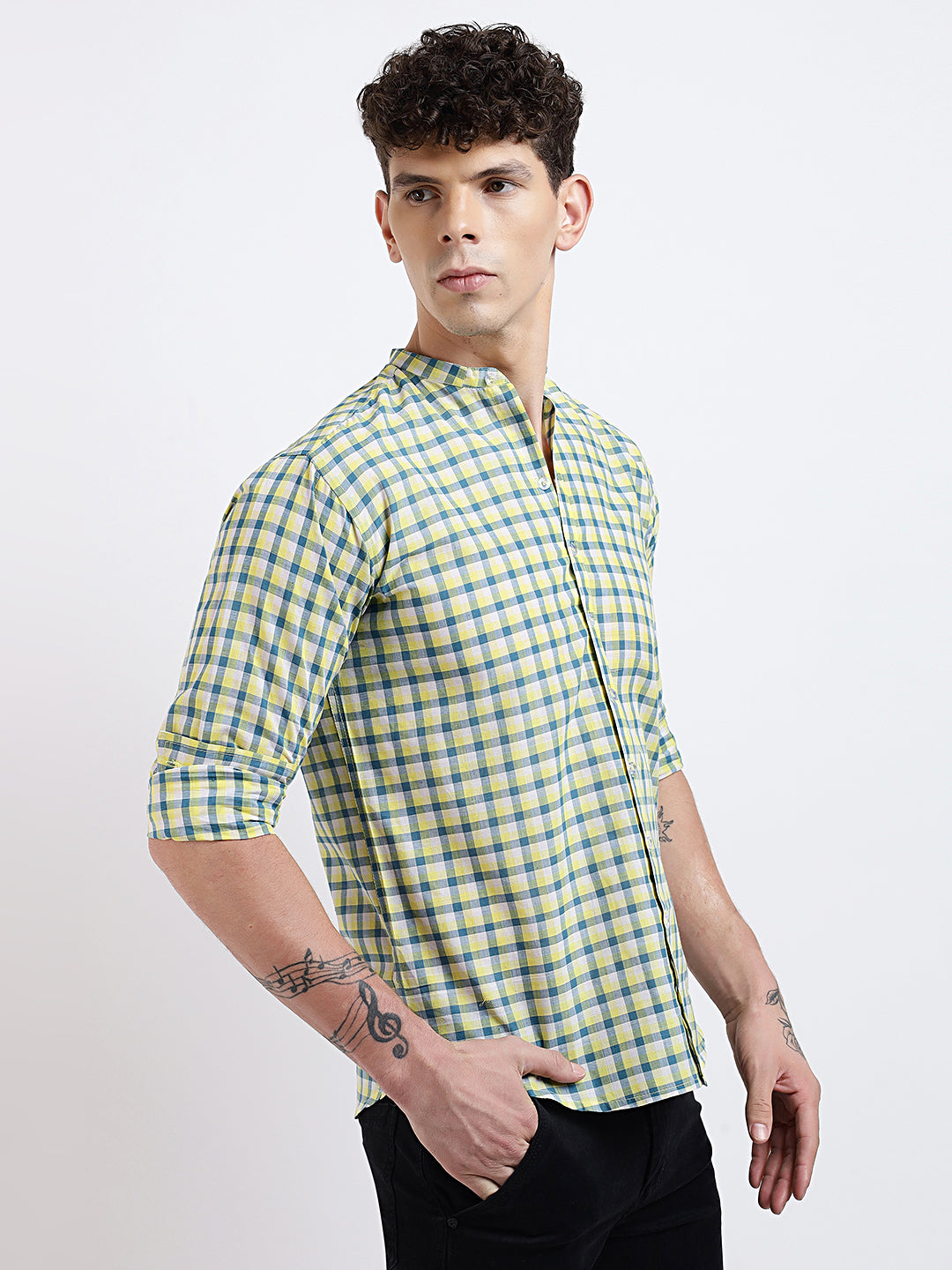 Backwater Strolls Shirt - Madras Checks