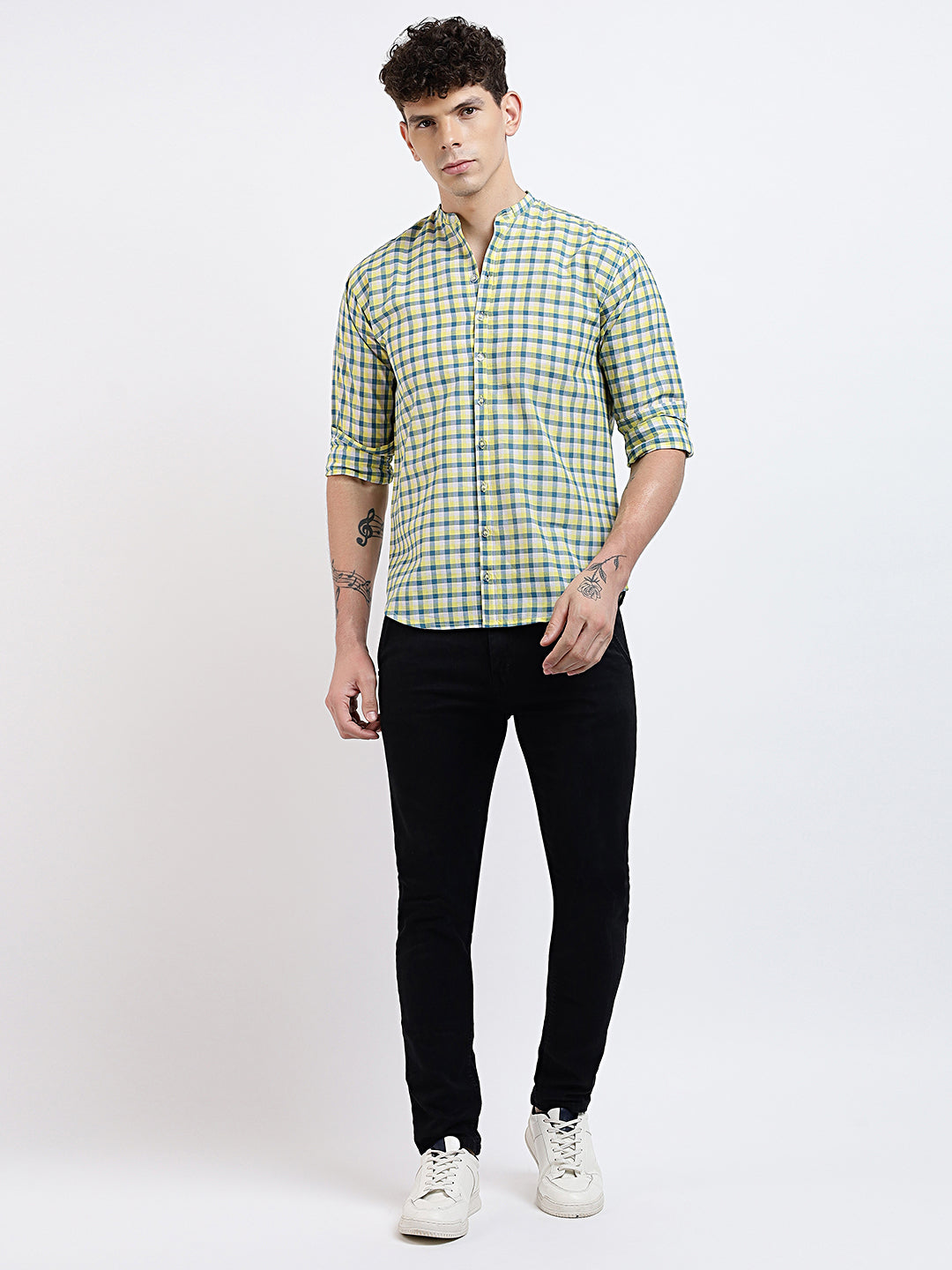 Backwater Strolls Shirt - Madras Checks
