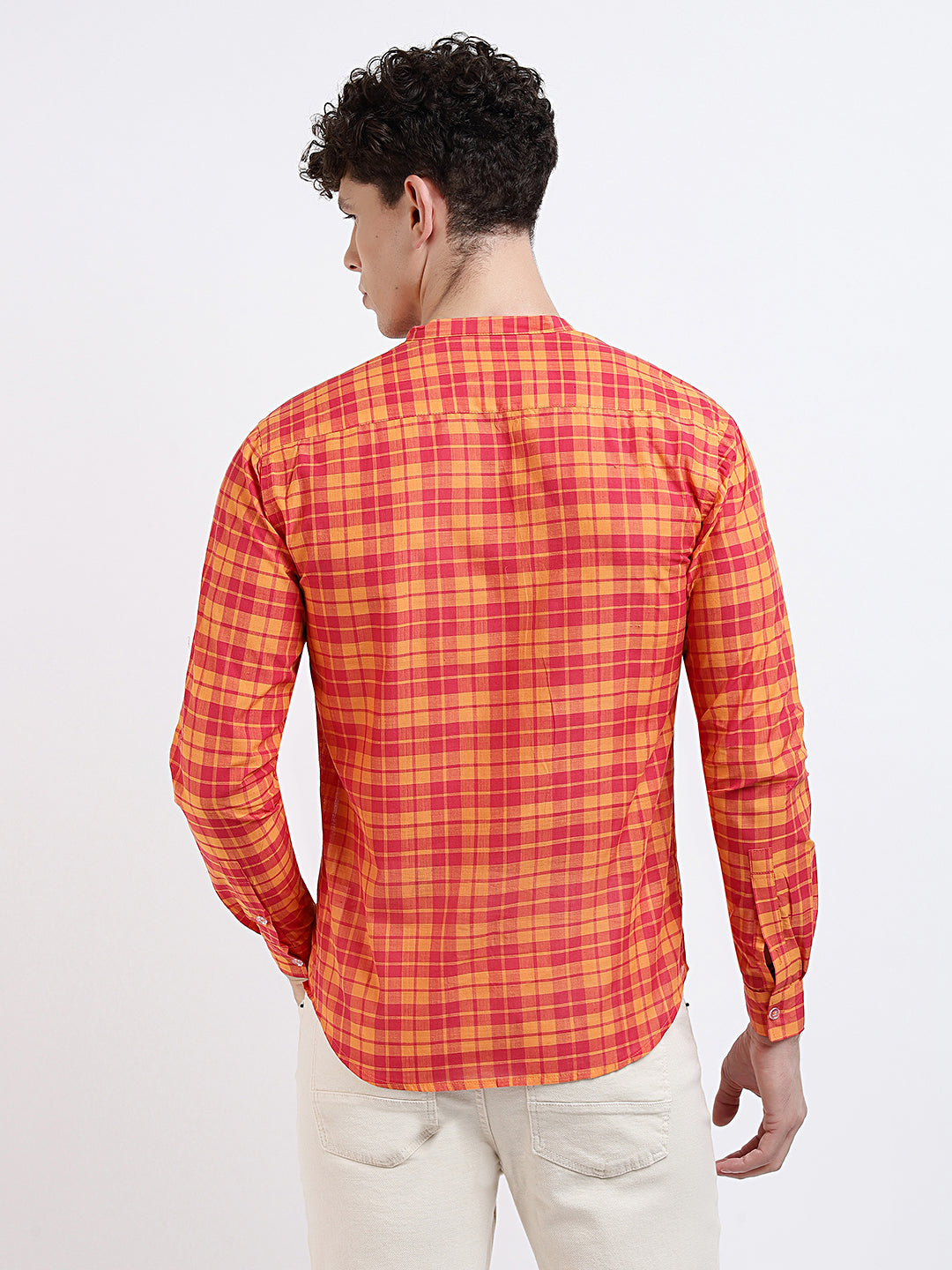 Summer Mangoes Regular Fit Shirt - Madras Checks