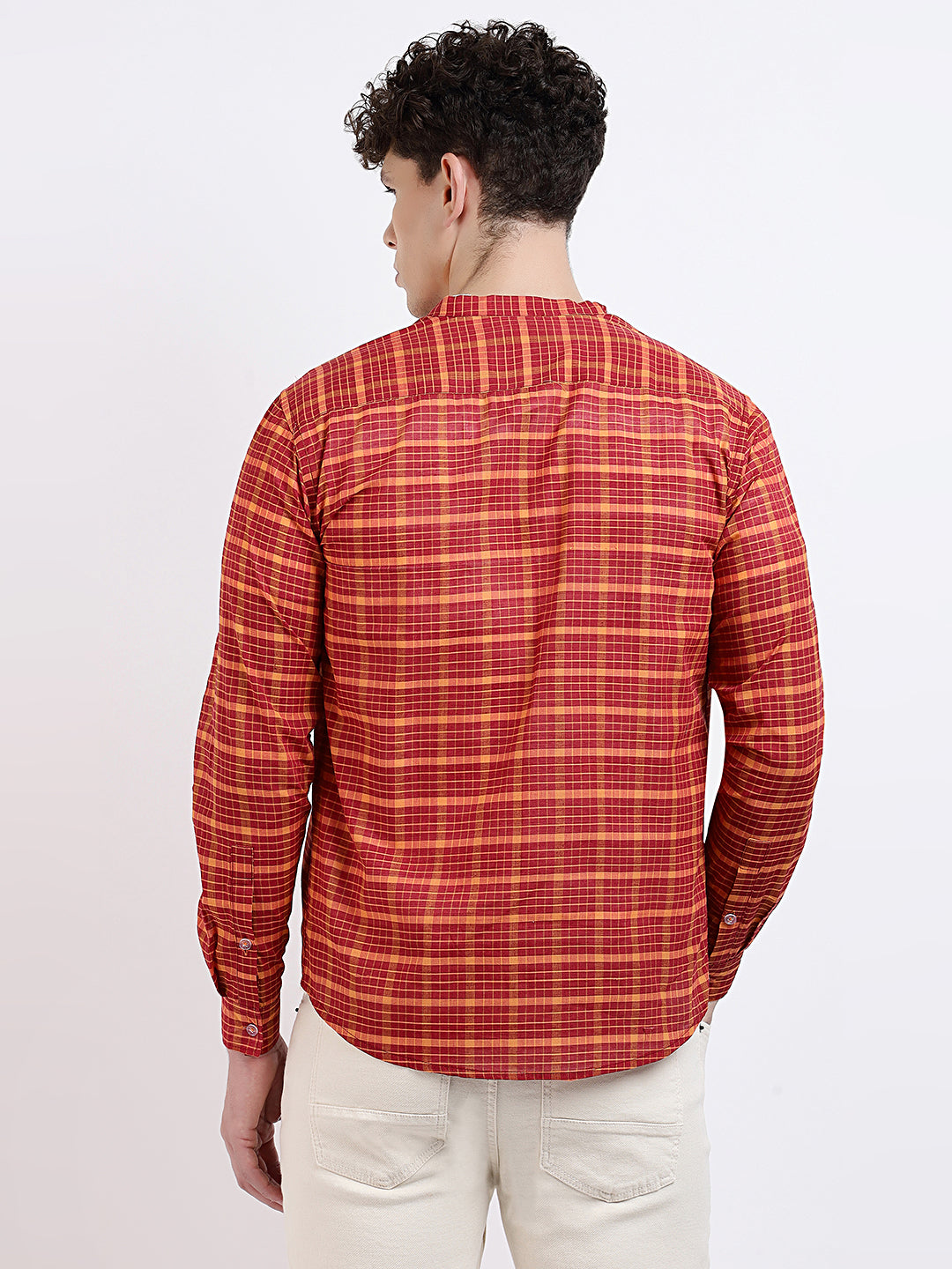 Sunset Adda Regular Fit Shirt - Madras Checks