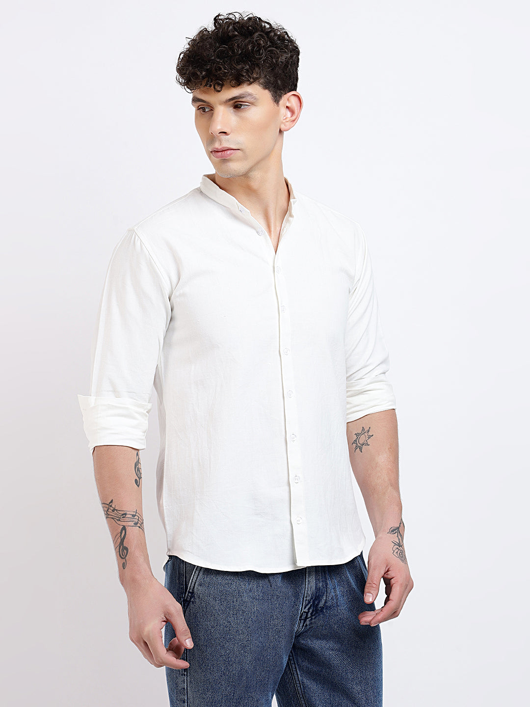 Easy Hour Regular Fit Shirt - Murshidabad Handwoven Cotton