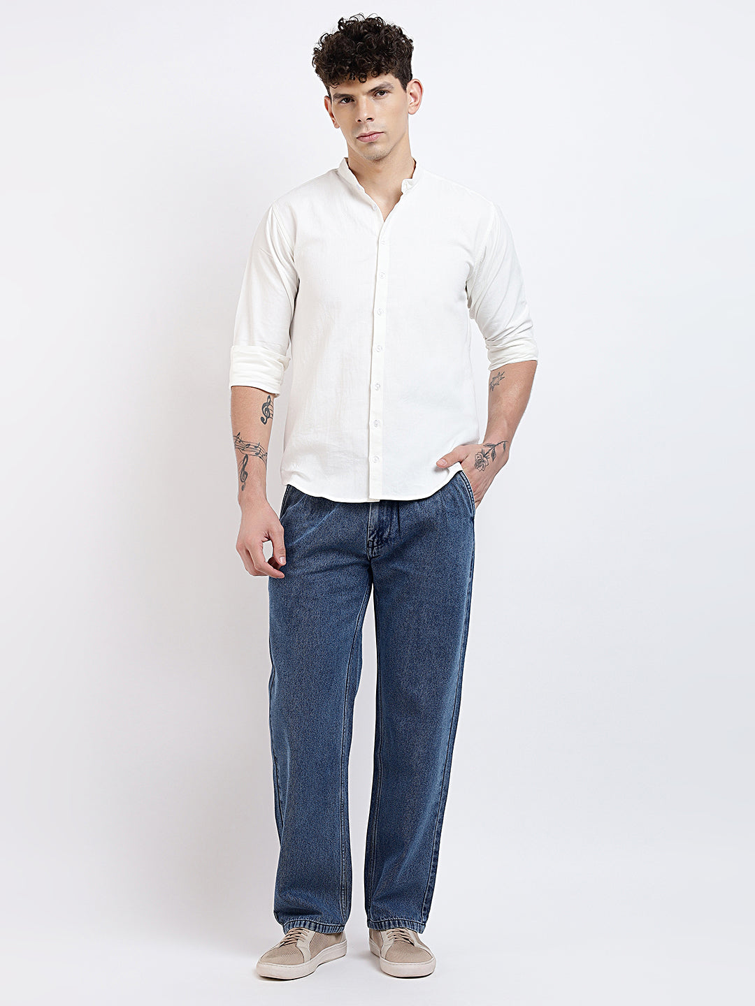 Easy Hour Shirt - Murshidabad Handwoven Cotton