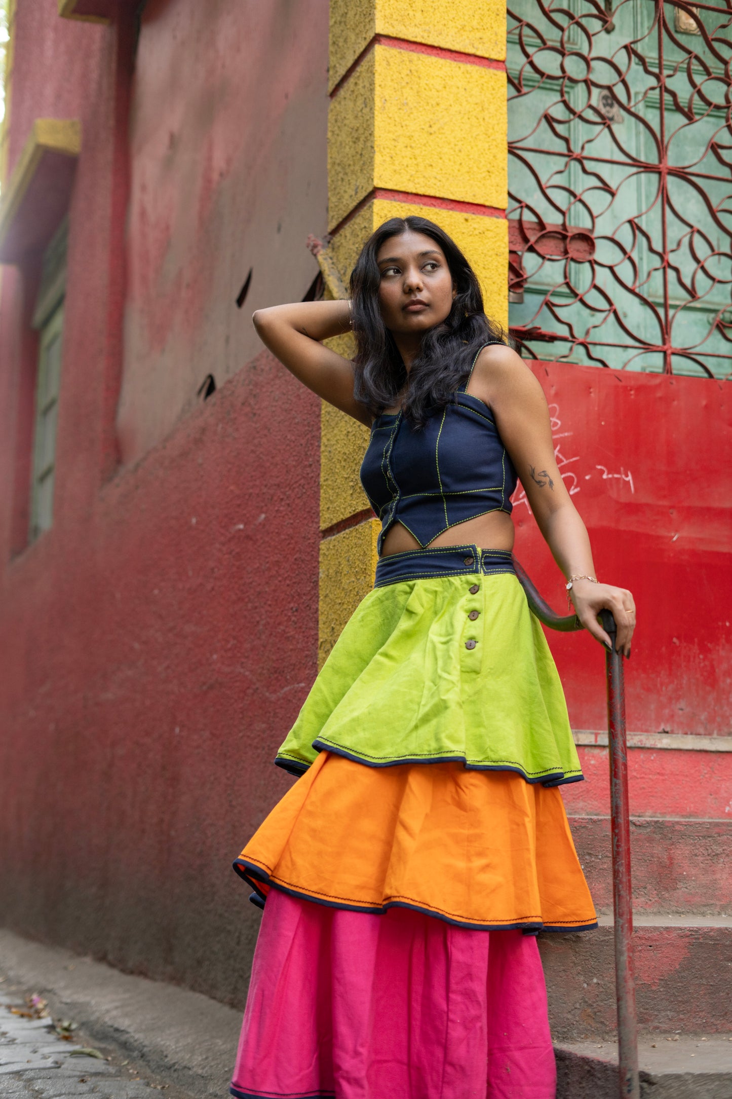 Tiered Skirt