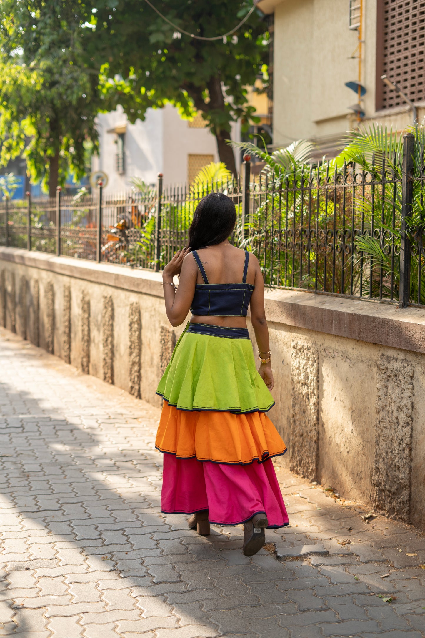 Tiered Skirt