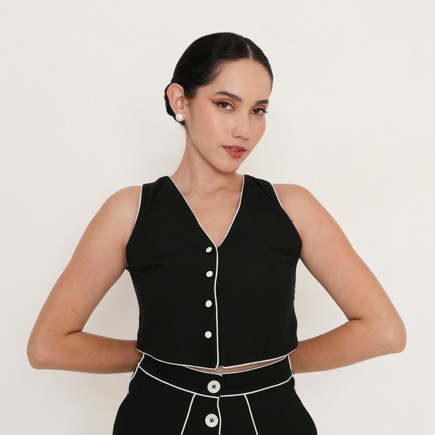 Tailored Waistcoat Top