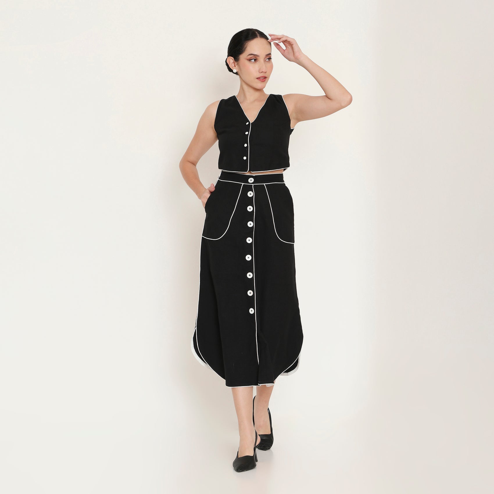 Tailored Waistcoat Top