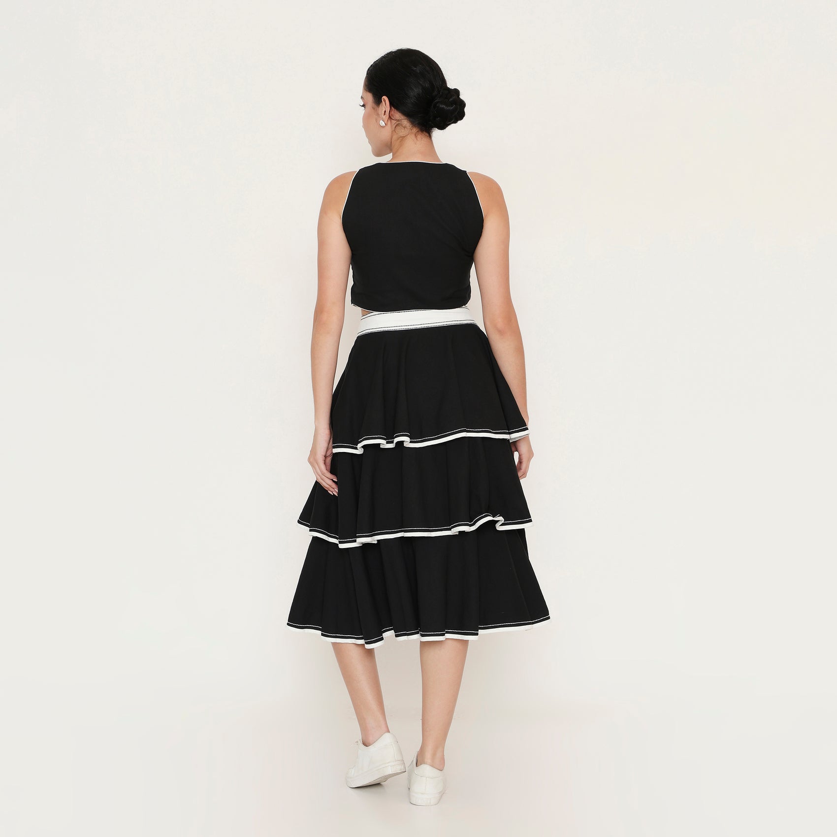 Tiered Stitch Skirt