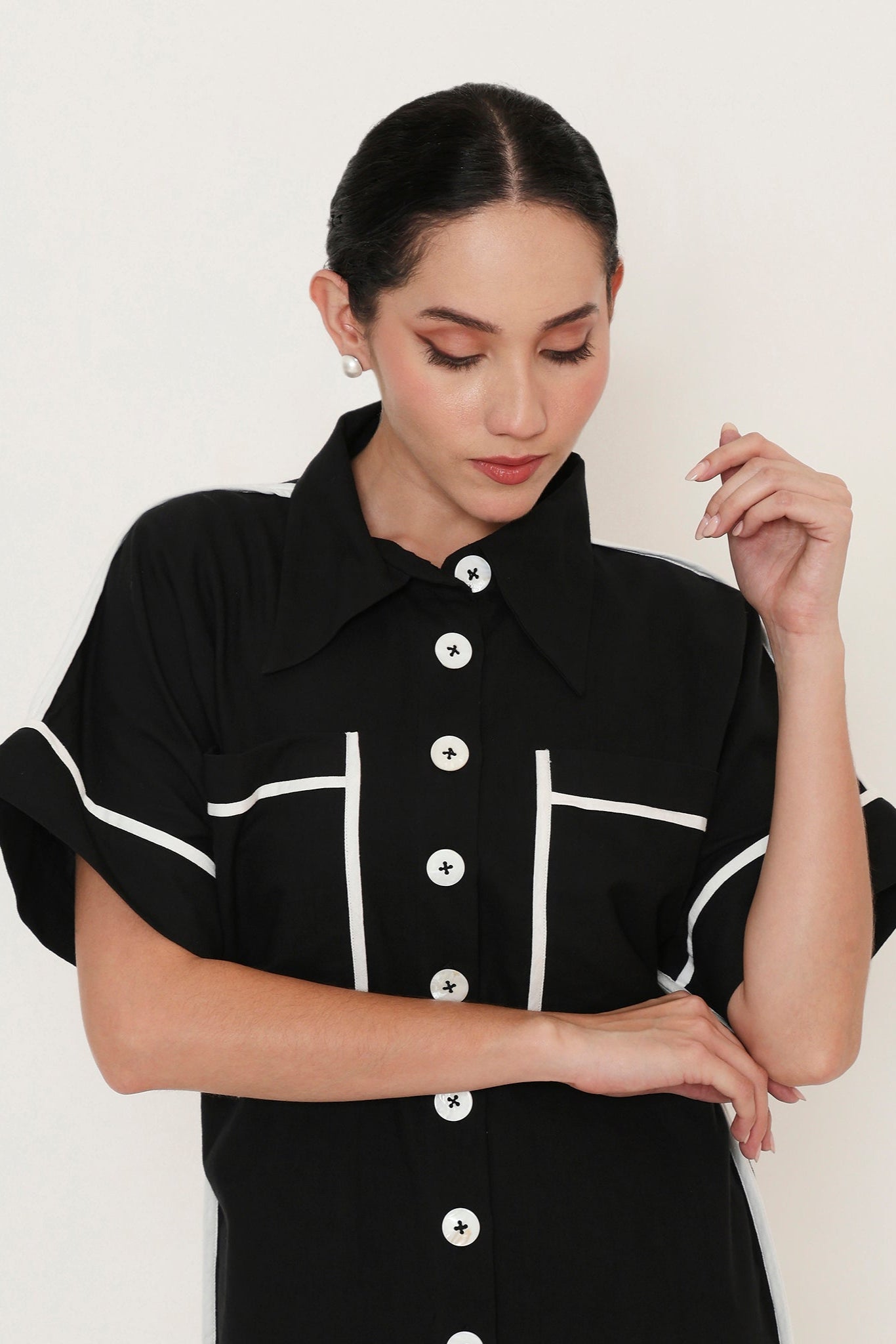 SHORT SHIRT DRESS