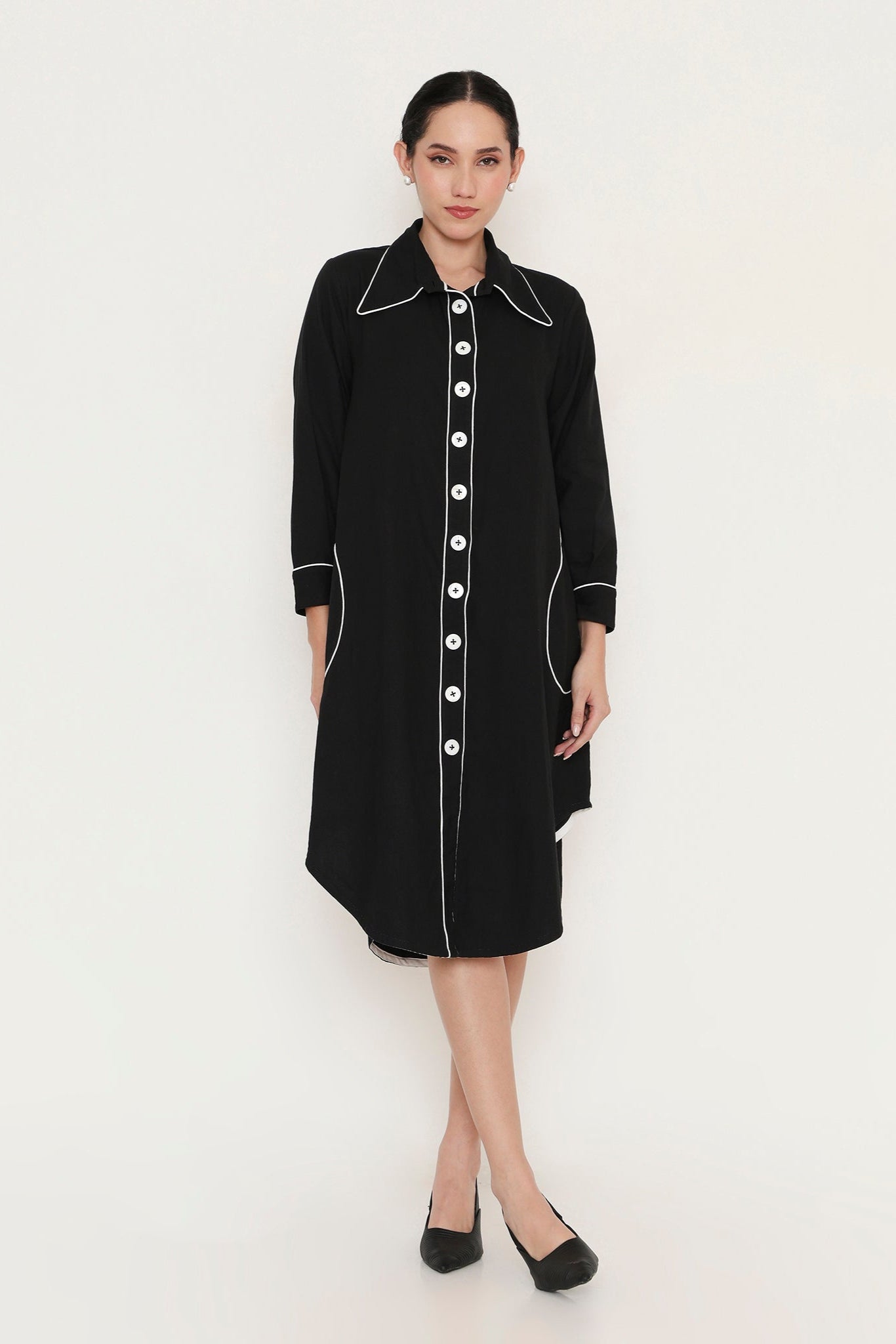 Oversized Shirt Dress