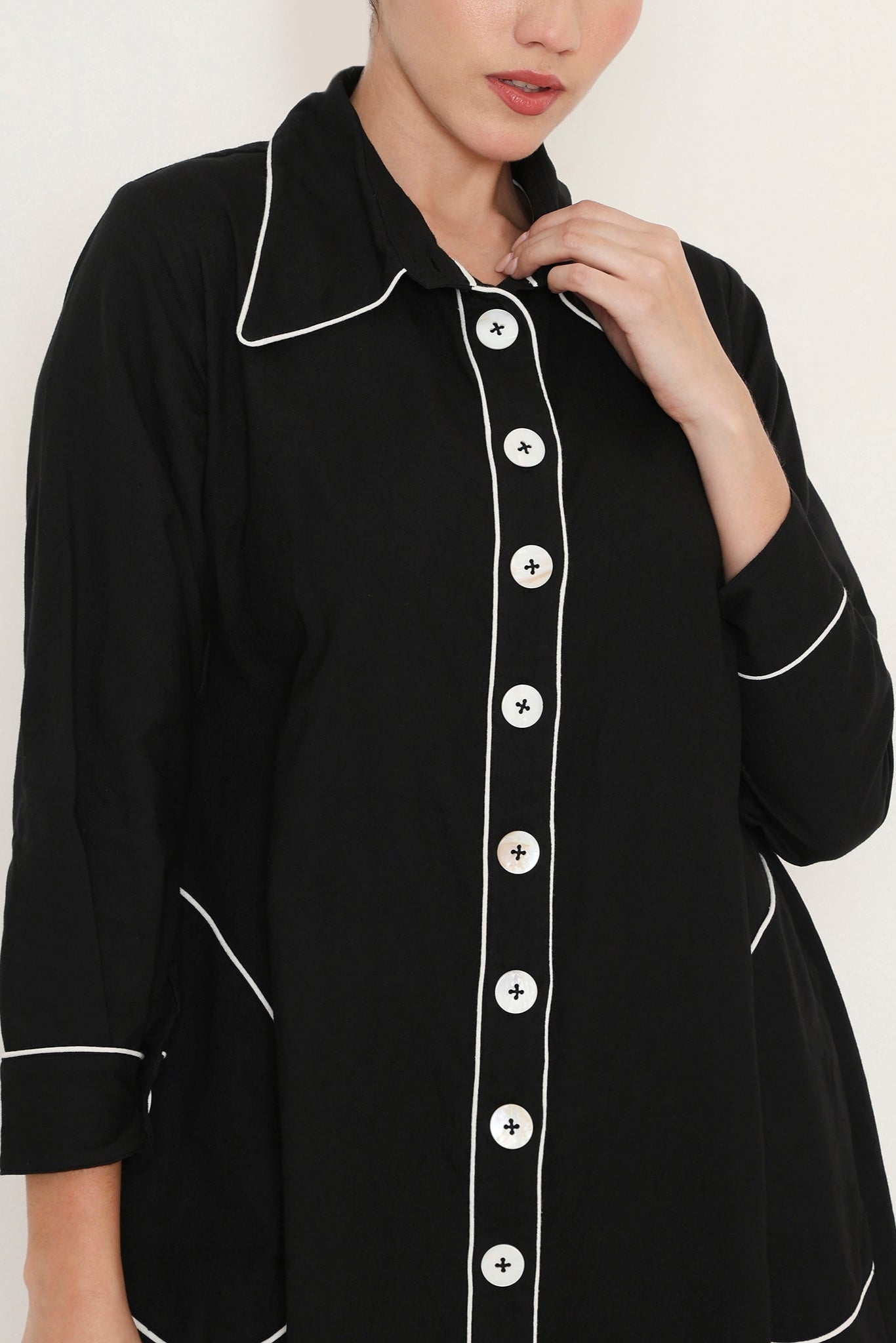 Oversized Shirt Dress