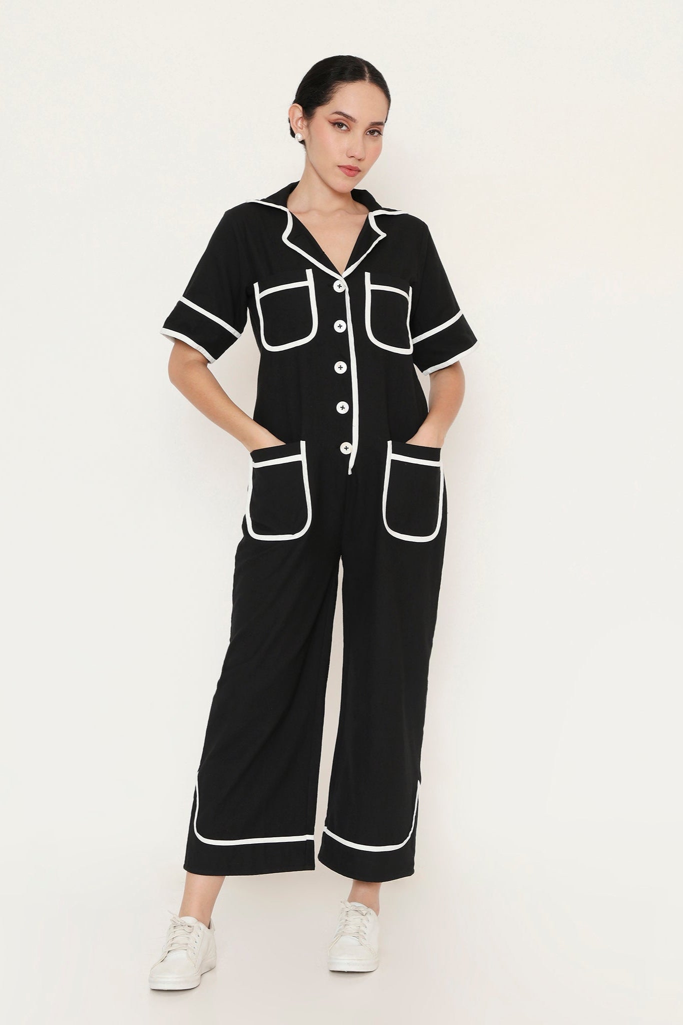 STRAIGHT FIT JUMPSUIT