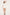 CONTRAST BUTTON MINI DRESS