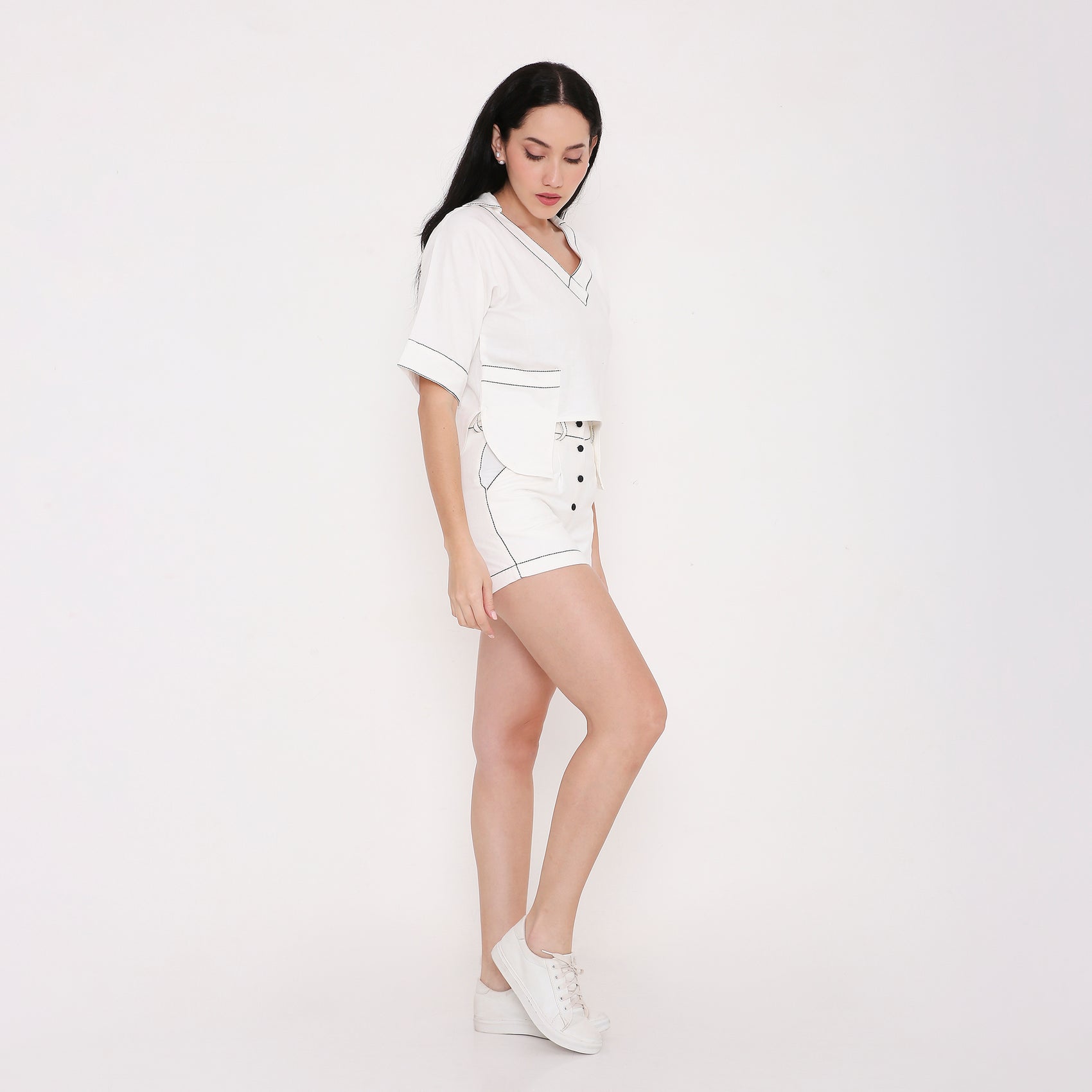 Piped Patch Pocket Top