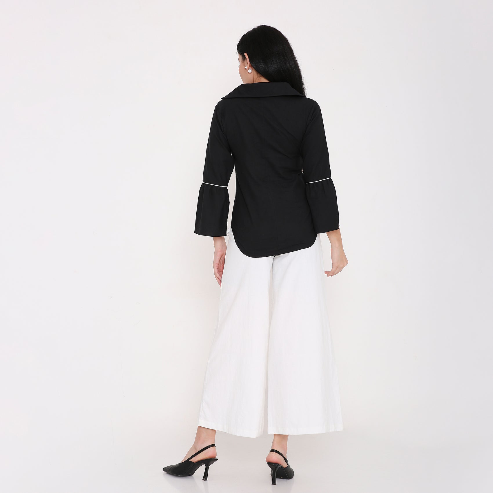 Flared Cuff Shirt