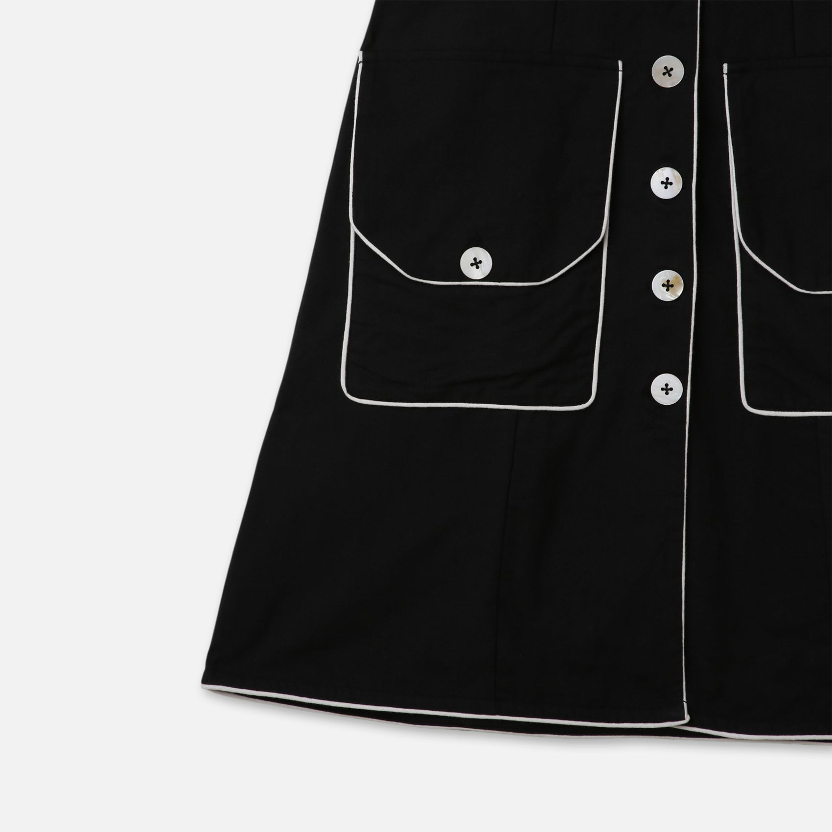 Buttoned Midi Dress