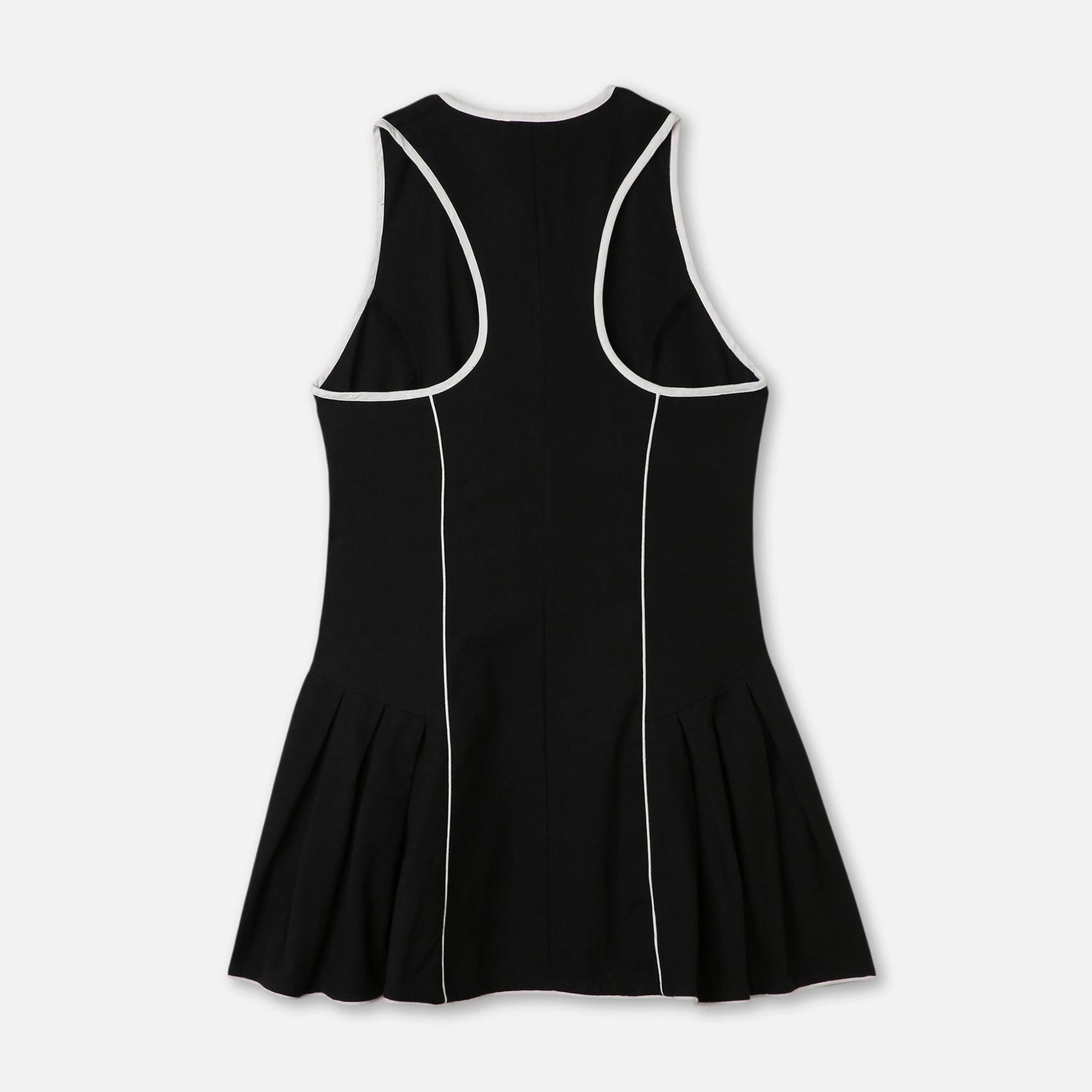 Contrast Piping Tennis Mini Dress