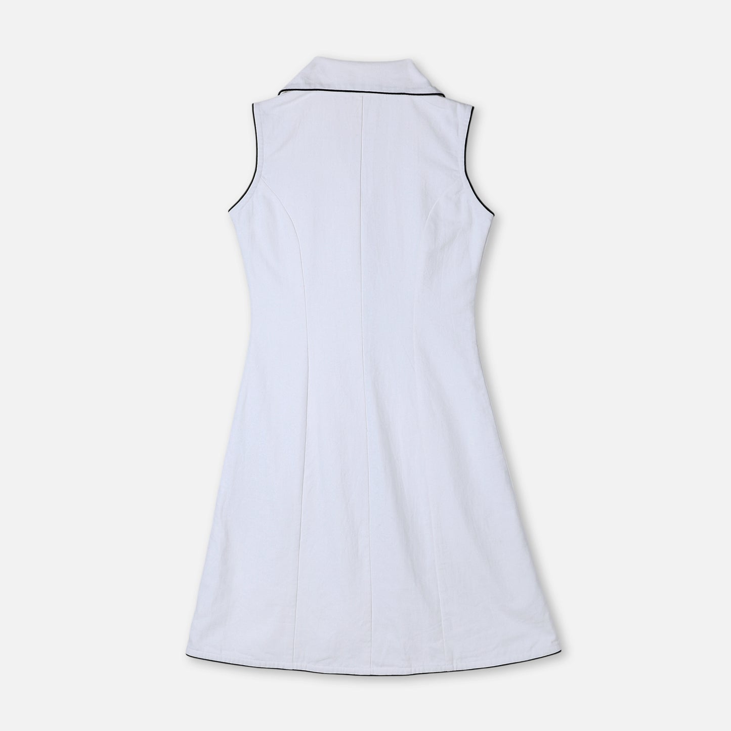 Utility Trim Midi Dress