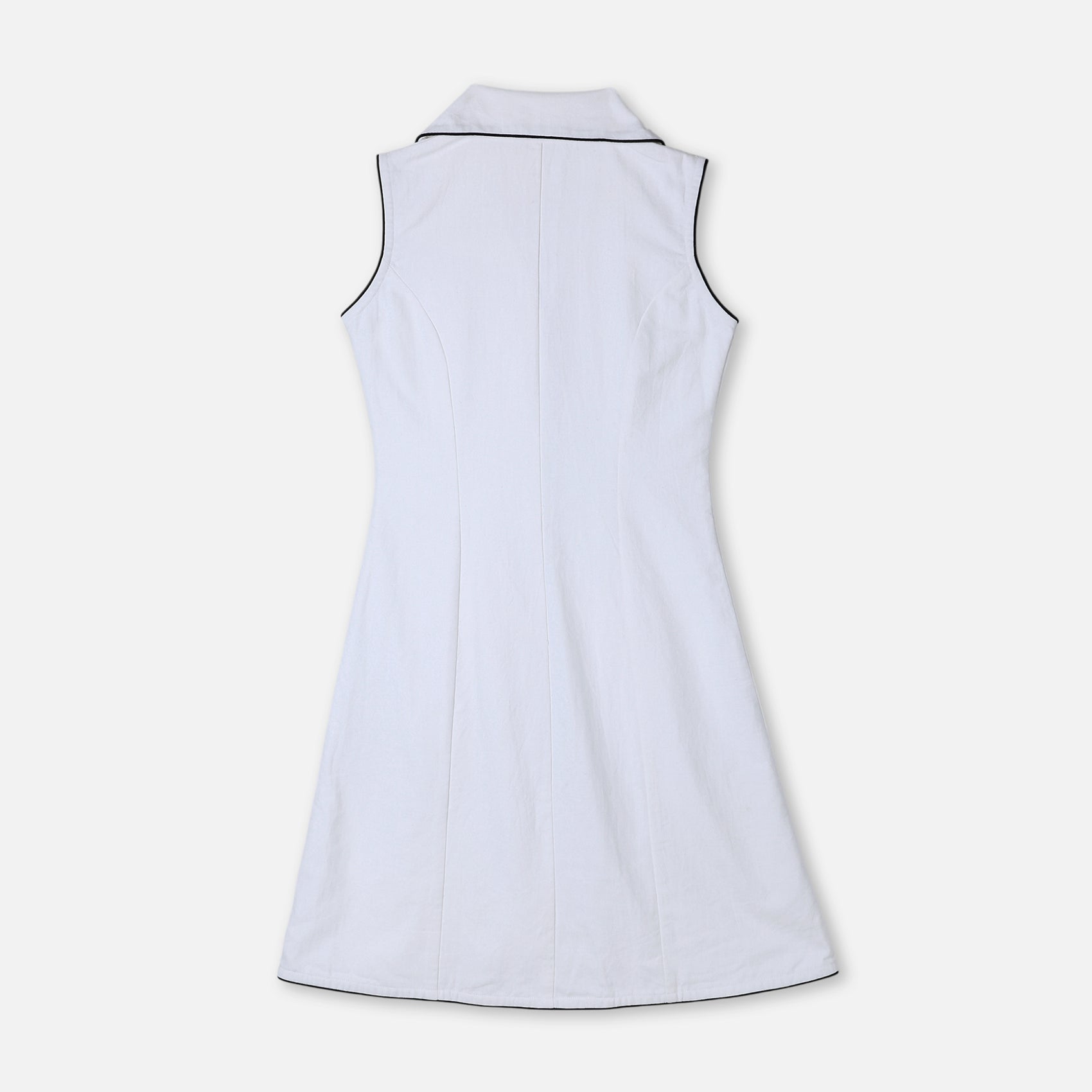 Utility Trim Midi Dress