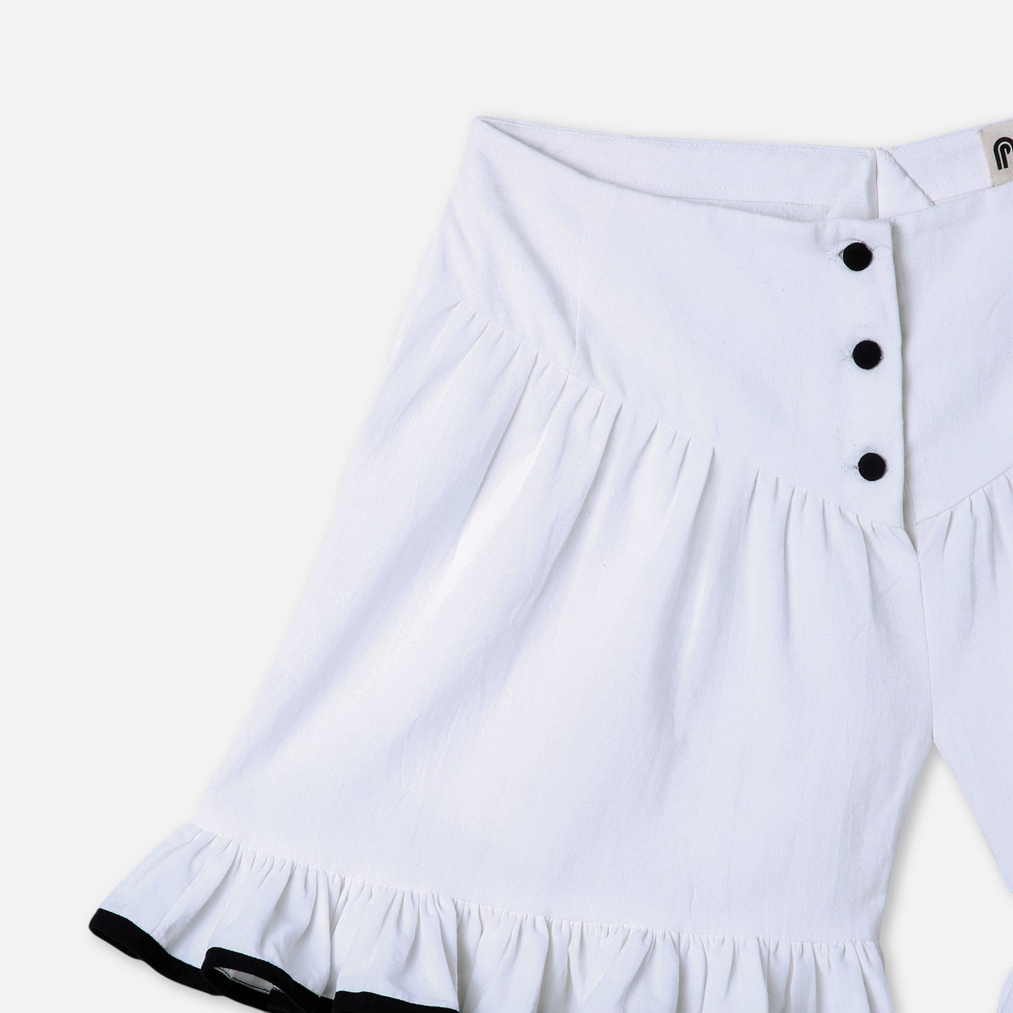 Ruffle Hem Shorts