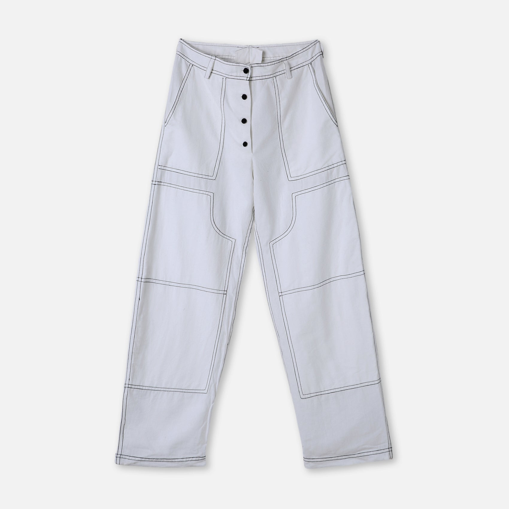 Paneled Workwear Pants