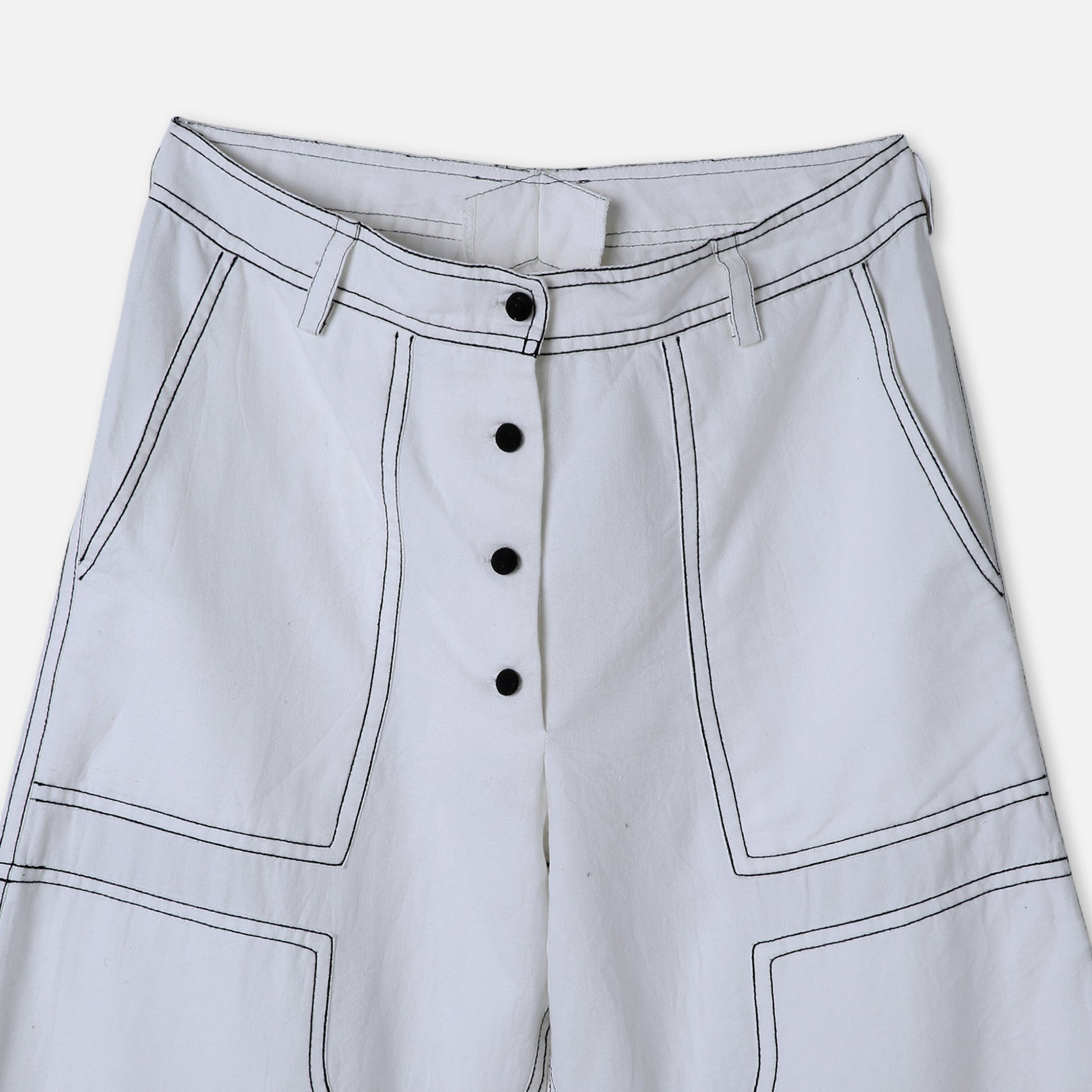 Paneled Workwear Pants