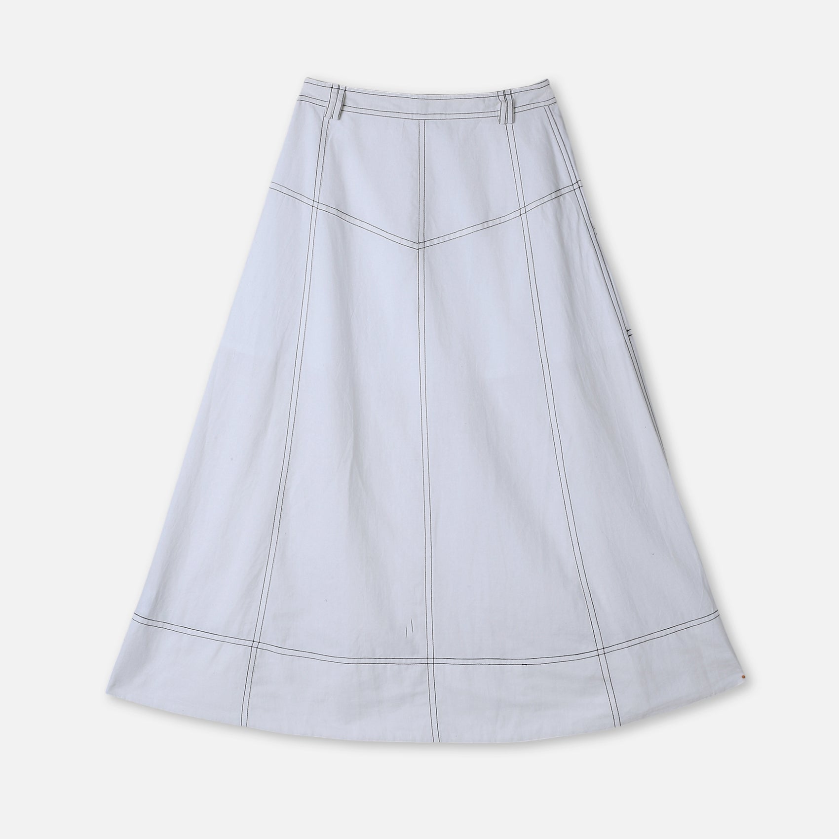 Linear Flow Maxi Skirt
