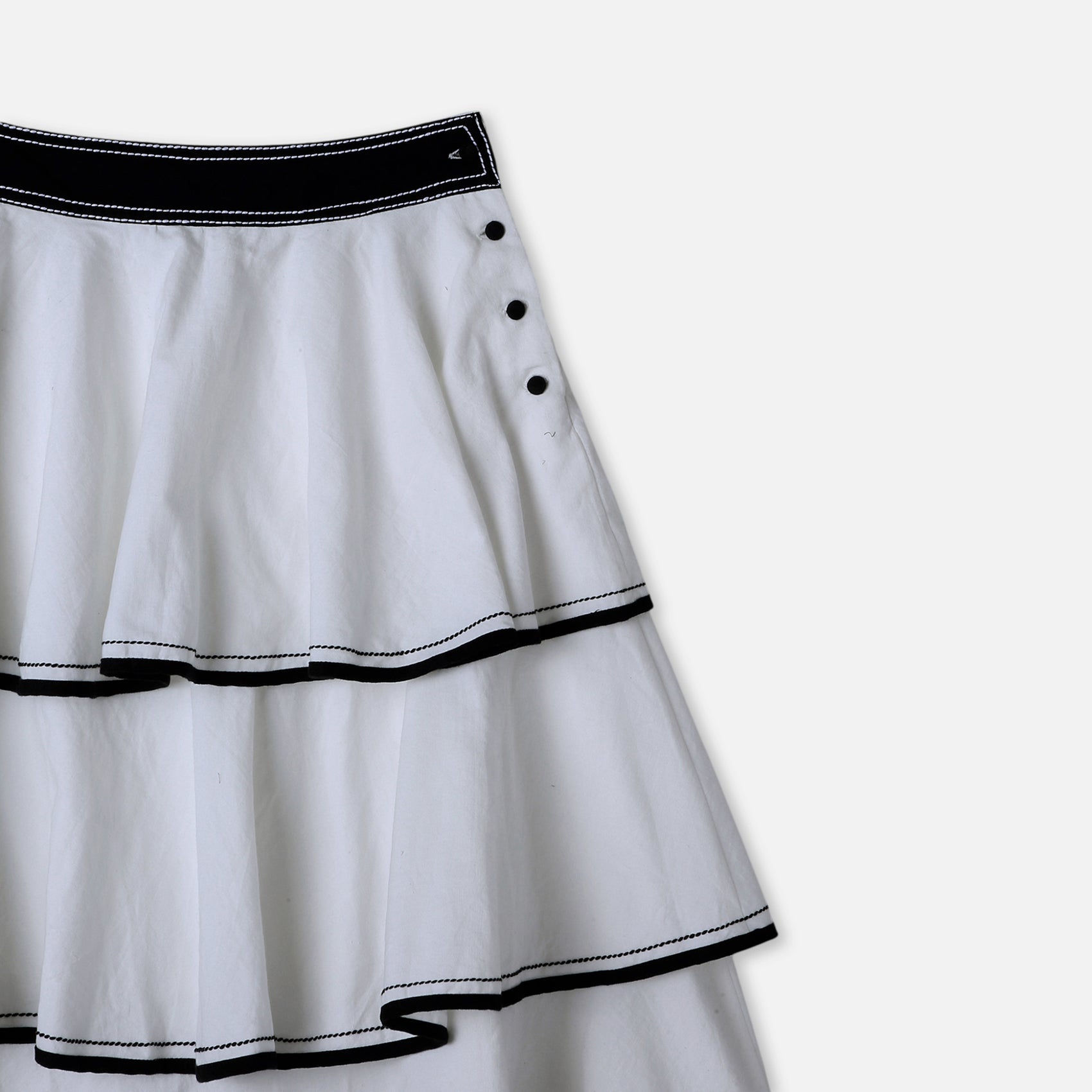 Triple Layer Contour Skirt