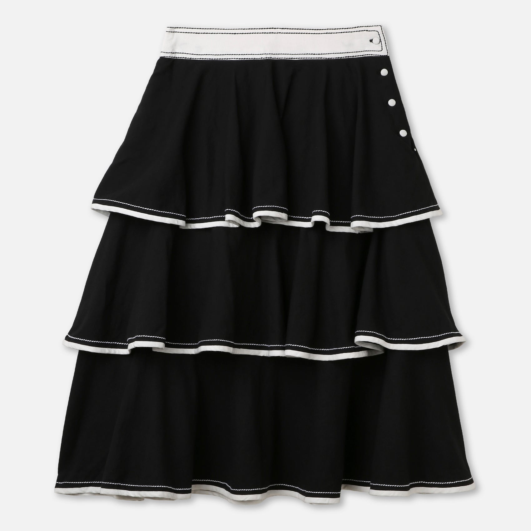 Tiered Stitch Skirt