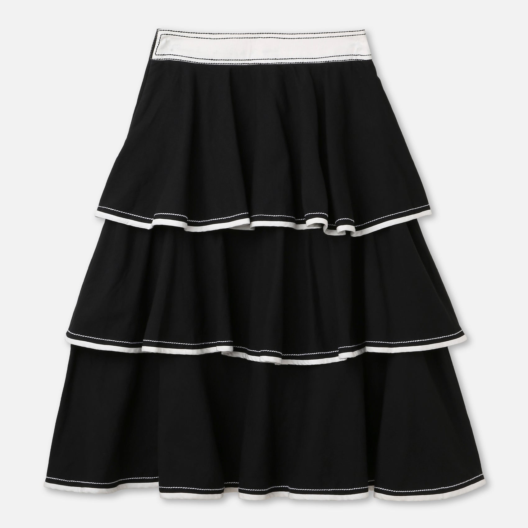 Tiered Stitch Skirt