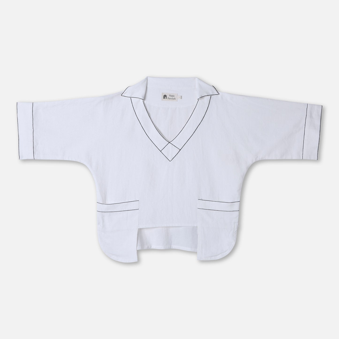 Piped Patch Pocket Top