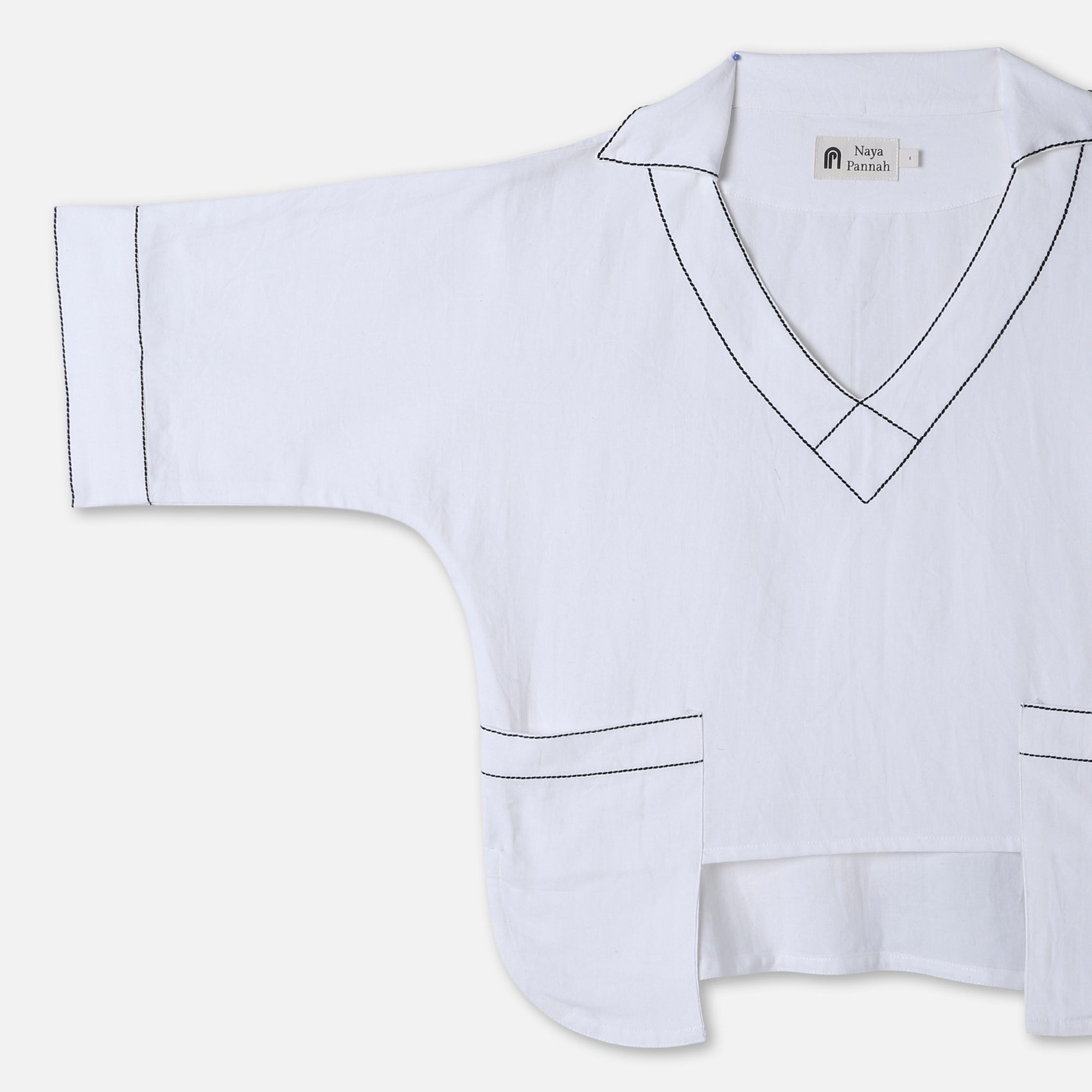 Piped Patch Pocket Top