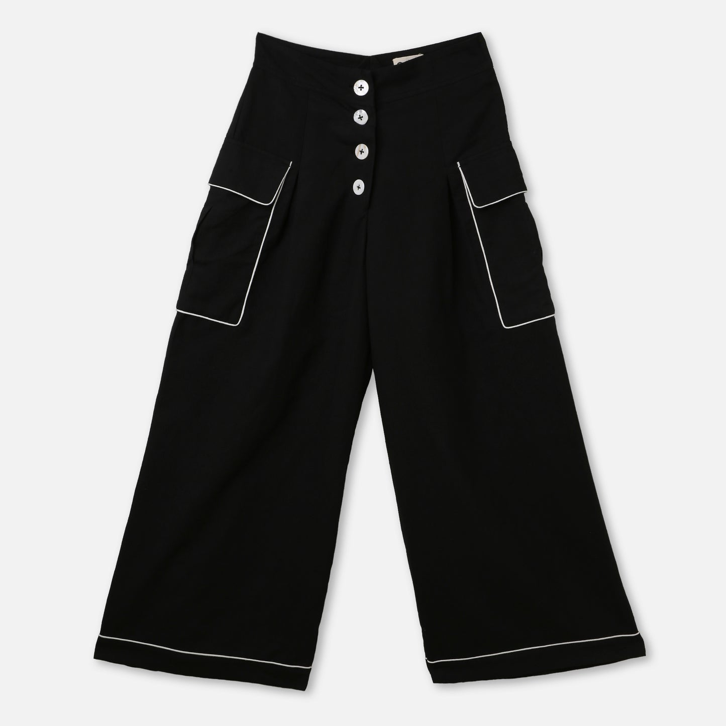 Utility Curve Stitch Trousers