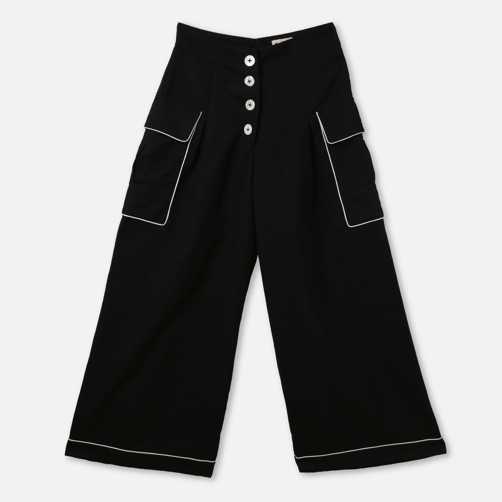 Utility Curve Stitch Trousers