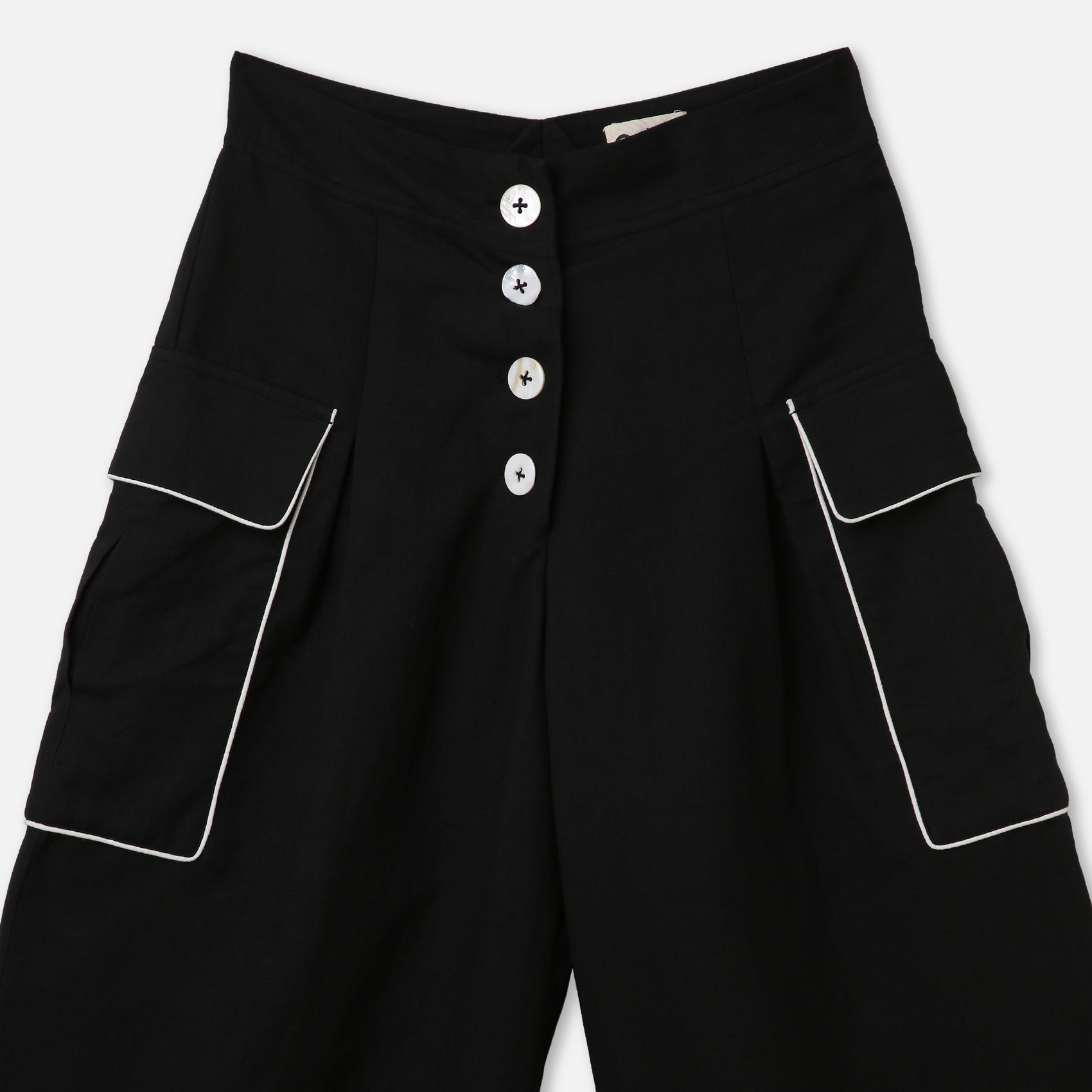 Utility Curve Stitch Trousers
