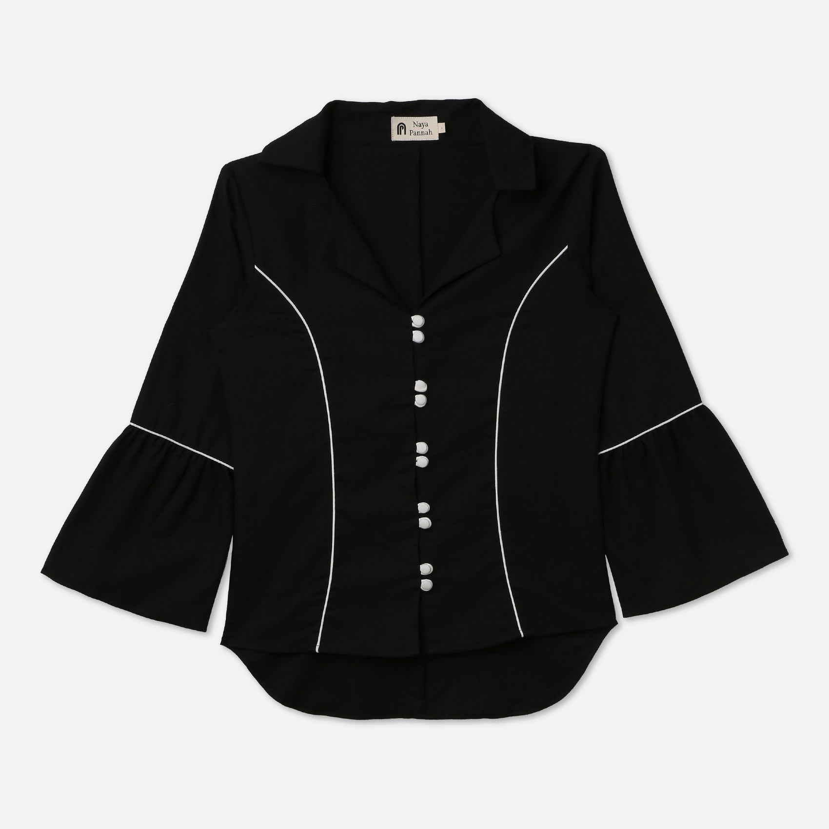Flared Cuff Shirt