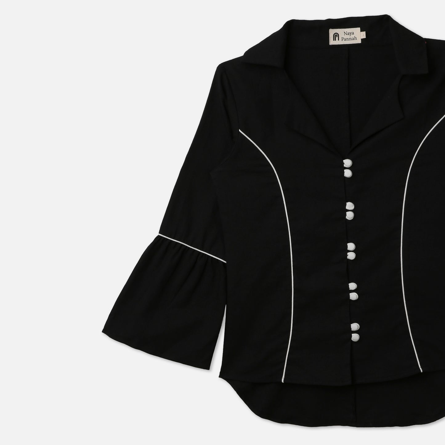 Flared Cuff Shirt