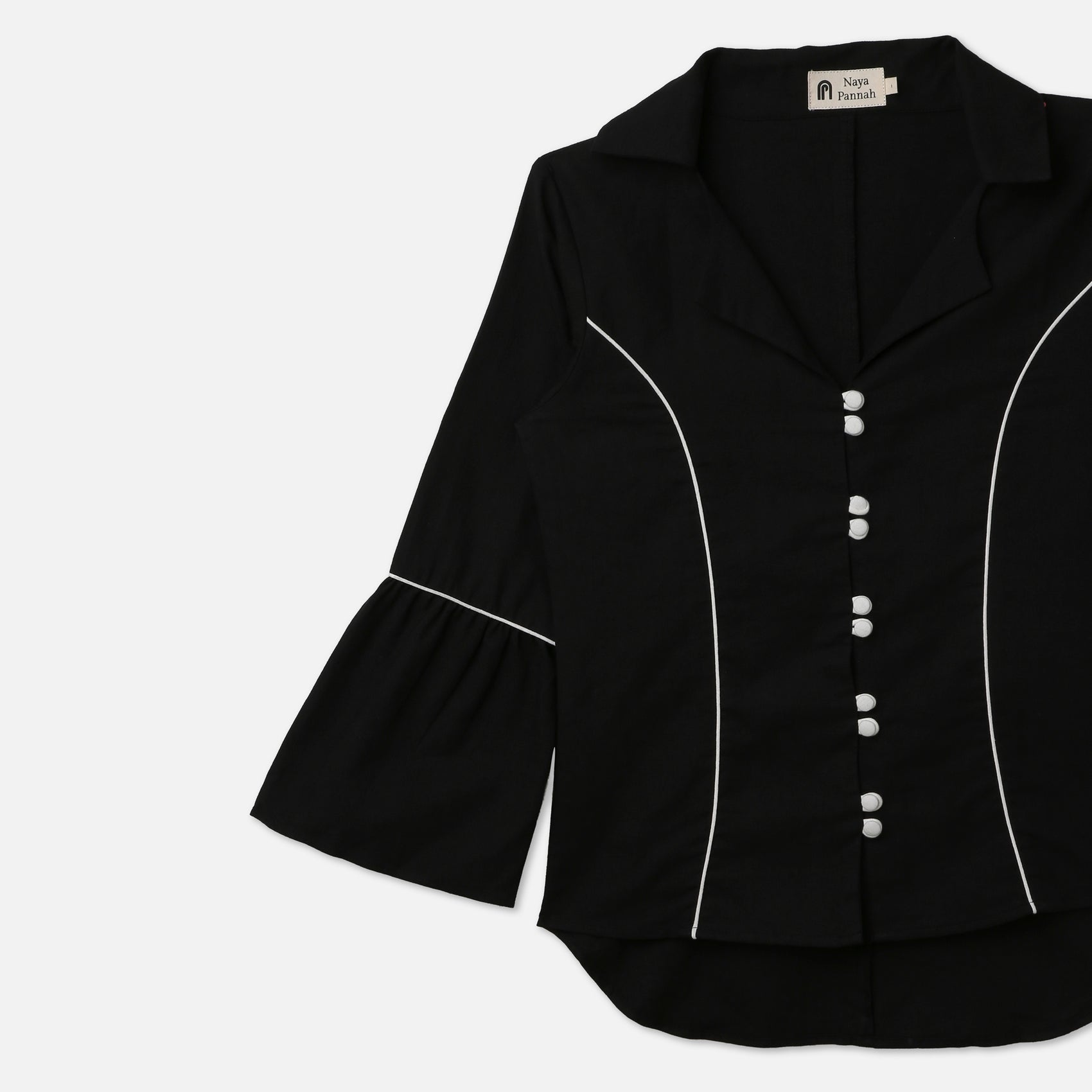 Flared Cuff Shirt