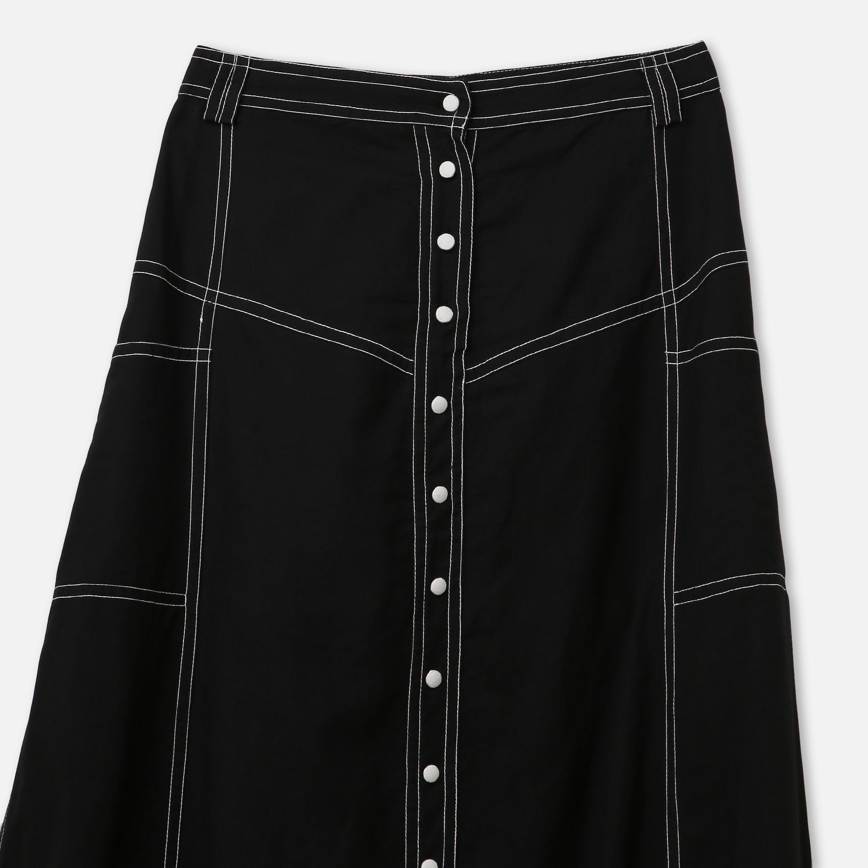 Flared Maxi Skirt
