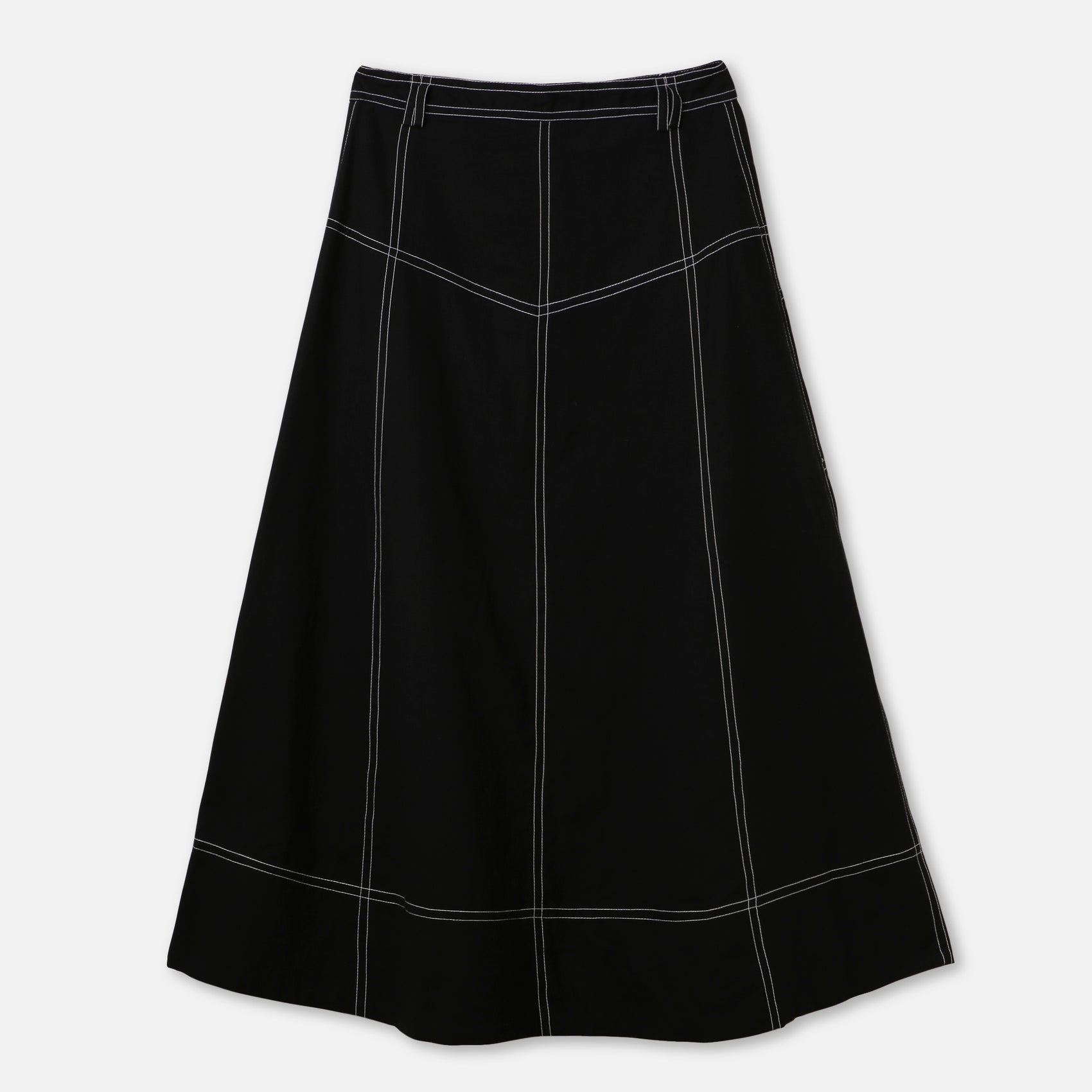 Flared Maxi Skirt