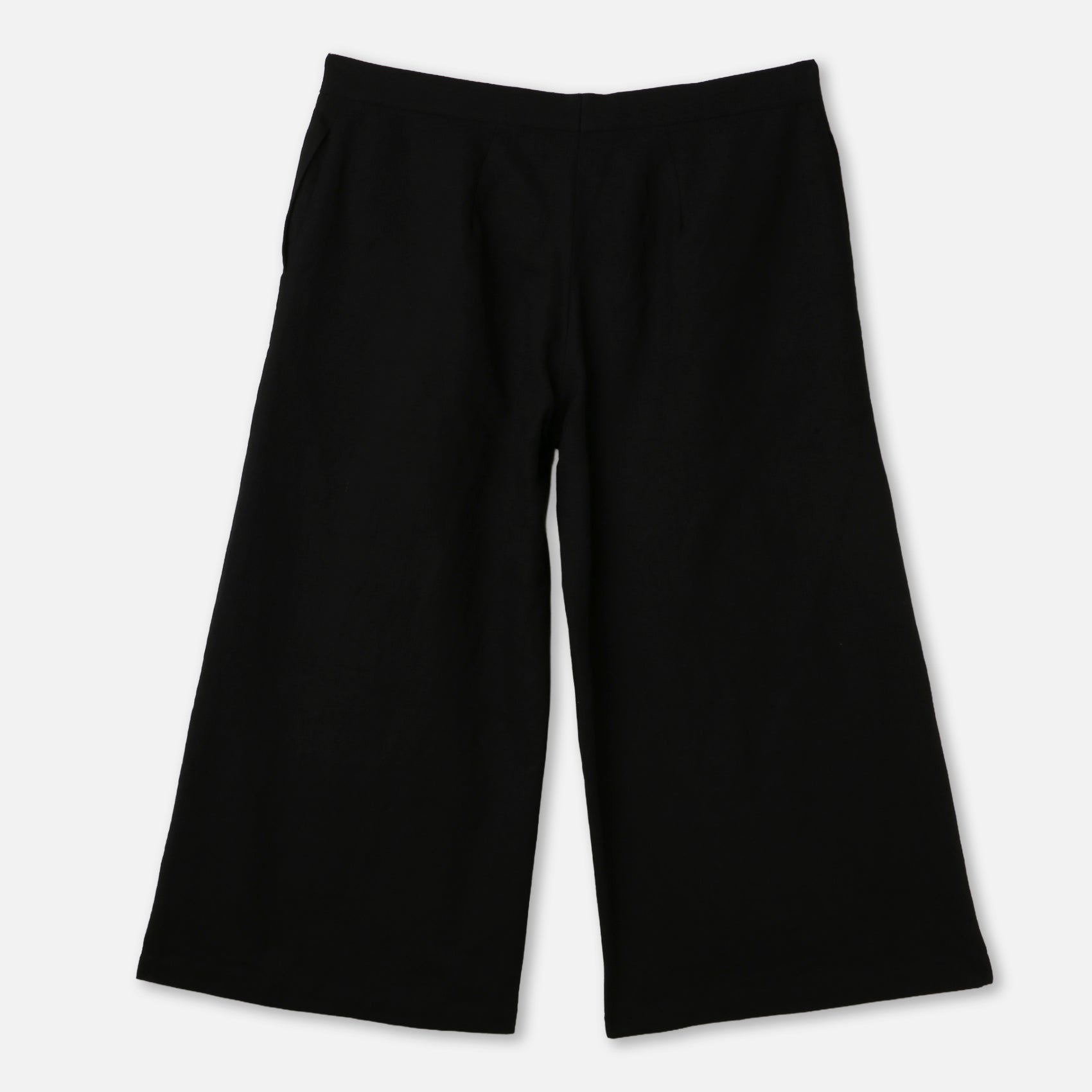 Stitched Panel Flared Pants